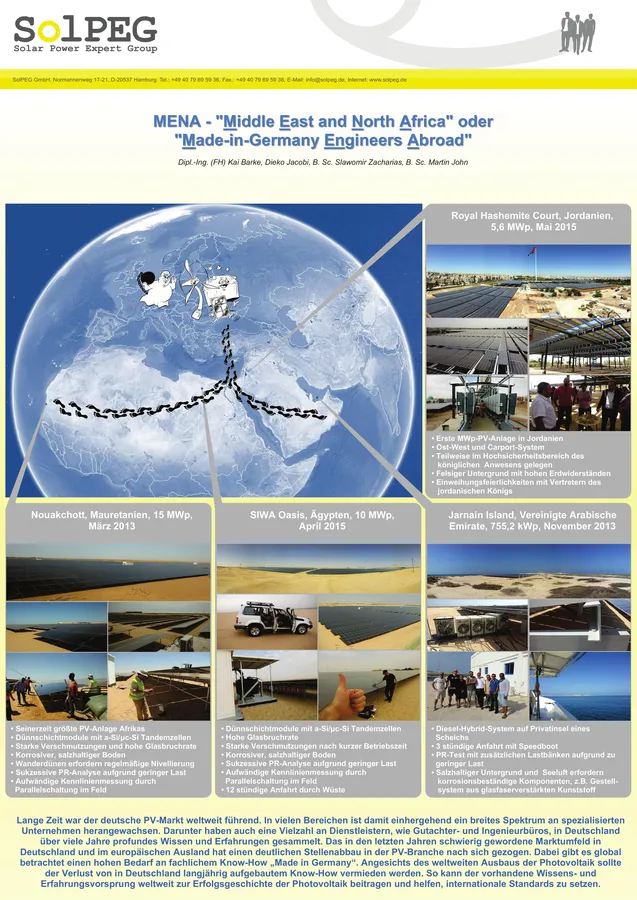 Poster-Vorschau: MENA – internationale SolPEG-Projekte